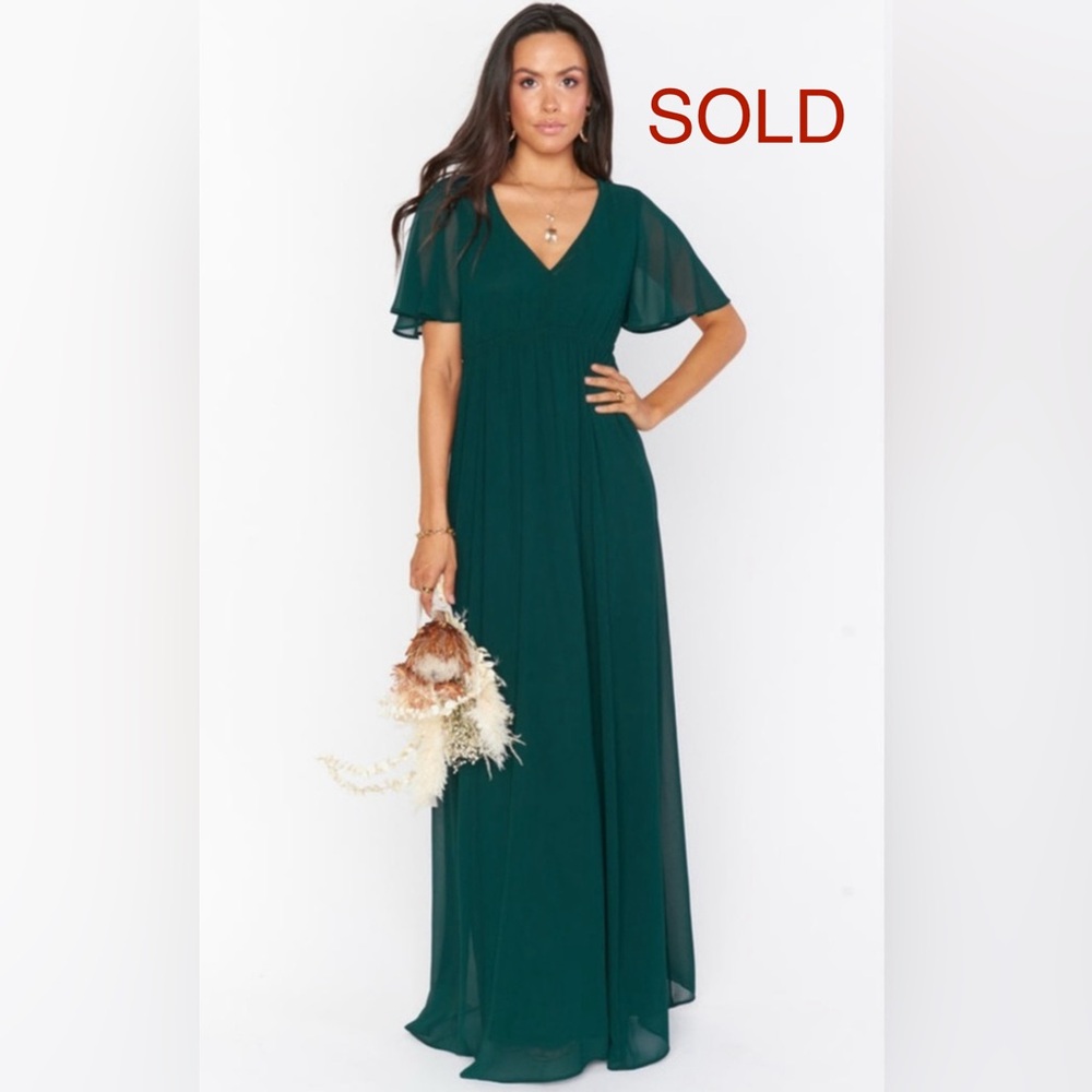 NWT-Show me your MuMu Emily Empire maxi dress - Picture 1 of 12